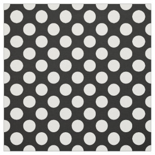 Zwart-witte pooldots, poolvlek stof