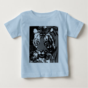 Zwart Witte Pop Art Tijger