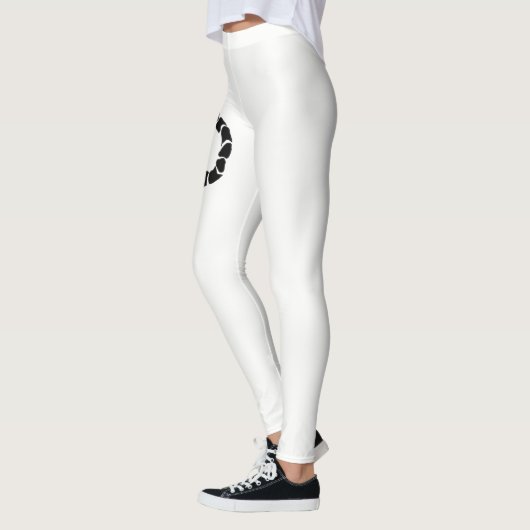 Zwart-witte Scorpio, aangepaste Leggings (Links)
