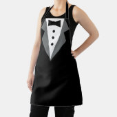 zwart-witte smoking schort (Insitu)