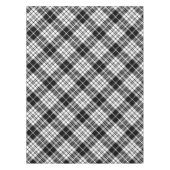 Zwart-witte speldenstang tafelkleed (Voorkant)