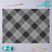 Zwart-witte speldenstang tissuepapier (Craft)