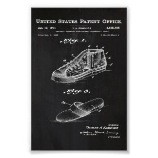 Zwart-witte sportcanvas wand Basketball Foto Afdruk