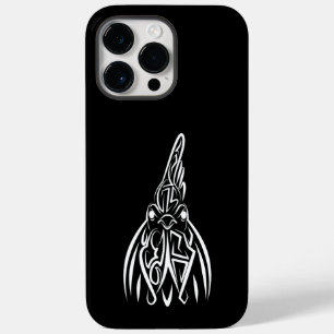 Zwart-witte stamhoen Case-Mate iPhone 14 pro max hoesje