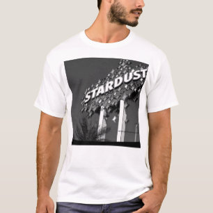 Zwart-witte stardust t-shirt