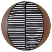 Zwart witte strepen basketbal (Verticaal)
