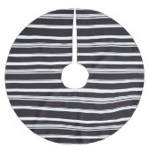 Zwart witte strepen kerstboom rok (Voorkant)