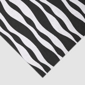 Zwart-witte strepen met gouden aanraking tissuepapier (Detail)