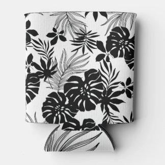 Zwart-witte tropen: Silhouetted Natuur Blikjeskoeler