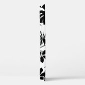 Zwart-witte tropen: Silhouetted Natuur Case-Mate iPhone Case (Achterkant / Rechts)