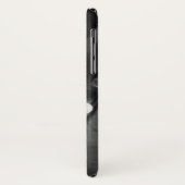 Zwart-witte Twinkle-lichten Case-Mate iPhone Case (Achterkant/links)