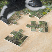 Zwart-witte vari legpuzzel (Zijkant)