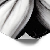 Zwart-witte ventilator poster (Hoek)