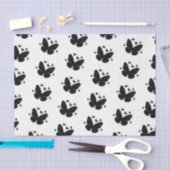 Zwart-witte vlinders tissuepapier (Craft)