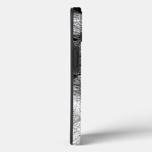 Zwart-witte Wilde Wolf Eyes Case-Mate iPhone Case (Achterkant / Rechts)