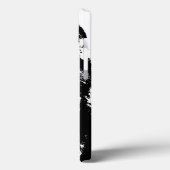 Zwart-witte wolf Case-Mate iPhone case (Achterkant / Links)