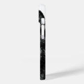 Zwart-witte wolfogen Case-Mate iPhone case (Achterkant / Links)