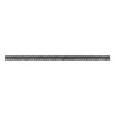 Zwart-witte zigzag Chevron Lint (Voorkant)