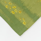 Zwart-wittebots met ventilatoren fleece deken (Hoek)