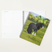 Zwart-wittebots met ventilatoren planner (Display)