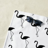 Zwart-wittehanddoeken Strandlaken (In situ)