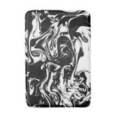 Zwart-wittekooltje Badmat (Voorkant Verticaal)