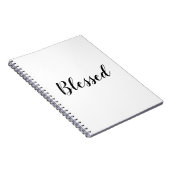 Zwart-wittekst aangepast aangepast script, schatti notitieboek (Rechterzijde)