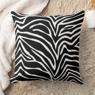 Zwart-witteproefmodel voor Zebra Kussen