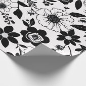 Zwart-witventilator Cadeaupapier (Hoek)