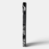 Zwart-witwerk met Wolf Case-Mate iPhone Case (Achterkant / Links)