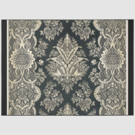 Zwart-witwitwaswitdeklappapier Tissuepapier