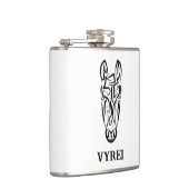 Zwart-witworstpaard Heupfles (Rechts)