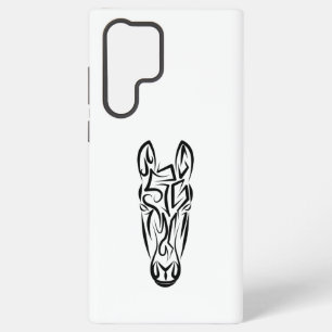 Zwart-witworstpaard Samsung Galaxy Hoesje