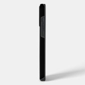 Zwart-witworstvel iPhone Hoesje (Linkerkant)