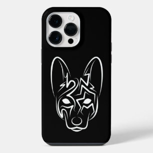 Zwart-witworstvel iPhone 14 Pro Max Hoesje