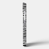 Zwart-witzebra afdrukken Case-Mate iPhone case (Achterkant / Links)