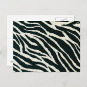 Zwart-witzebra Briefkaarten afdrukken (Voorkant / Achterkant)