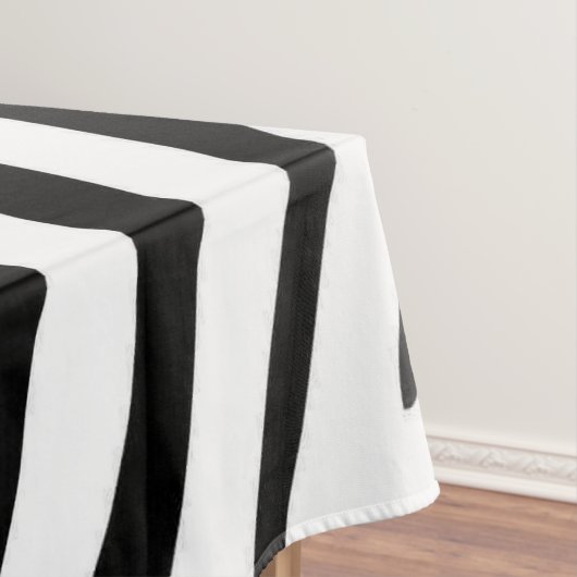 Zwart-witzebraafdrukpatroon Tafelkleed (Voorbeeld)