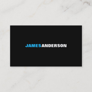 Zwart X Visitekaartje