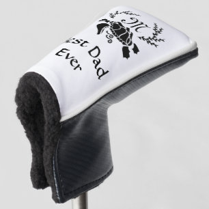 Zwart Zee schildpad Silhouette Side Uitzicht Golf  Golfheadcover