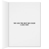 Zwart Zilveren snor Vaderdag (Binnen (Rechts))