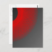 zwart zonlicht briefkaart (Voorkant / Achterkant)