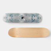 Zwart zwenkplank skateboard (Horizontaal)