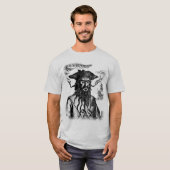 Zwartbaard t-shirt (Voorkant volledig)