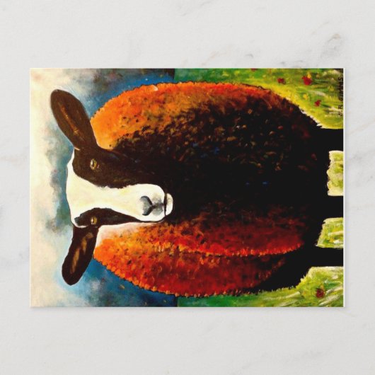 Zwartbellen Briefkaart (Voorkant)