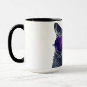 Zwarte 15-oz Combo-Mok Mok (Links)