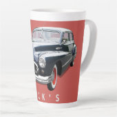  zwarte 1940-koper, aangepast latte mok (Rechterhoek)