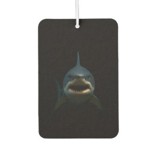 Zwarte 4 Luxe auto-airfresheners, Grote witte haai Luchtverfrisser