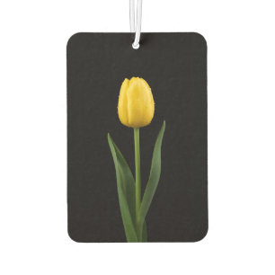 Zwarte 4 Luxe Auto Geurverfrissers Gouden Tulp Luchtverfrisser
