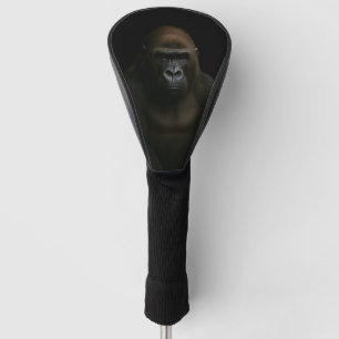 Zwarte 4 Luxe Golf Driver Hoes, Gorilla Golfheadcover